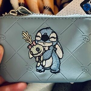 Disney Primark Stitch Quilted Wallet Coin Purse NWT